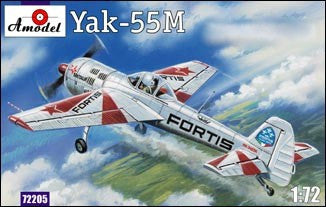 A Model From Russia 1/72 Yak55M Fortis Aircraft Kit