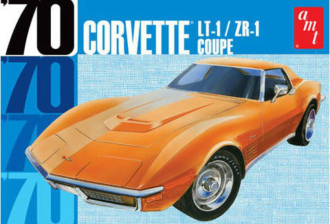 AMT Model Cars 1/25 1970 Chevy Corvette LT1/ZR1 Coupe Kit