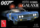 AMT Model Cars 1/25 James Bond 1970 Ford Galaxie Police Car Kit