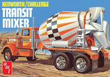 AMT Models Cars 1/25 Kenworth/Challenge Transit Cement Mixer Kit