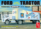 AMT Model Cars 1/25 Hostess Ford C900 Tilt Cab Tractor w/Trailer Kit
