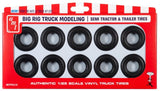 AMT Model Cars 1/25 Big Rig Truck Tire Parts Pack (10)