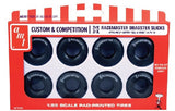 AMT Model Cars 1/25 M&H Racemasters Super Tall & Wide Dragster Slicks Tire Pack (8)