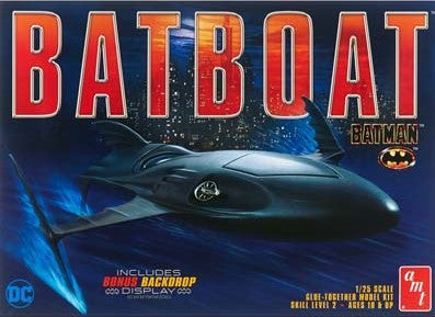 AMT Sci-Fi Models 1/25 Batman Returns: Batboat Kit