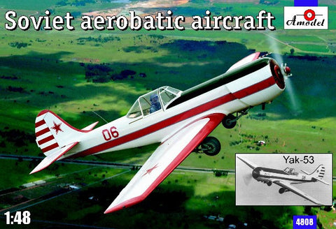A Model From Russia 1/48 Yak53 Soviet Aerobatic Aircraft Kit