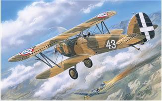 A Model From Russia 1/72 Hawker Fury Yugoslavian Air Force BiPlane Fighter 1939 Kit