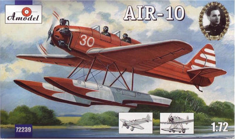 A Model From Russia 1/72 Yakovlev Air10 WWII Floatplane Kit