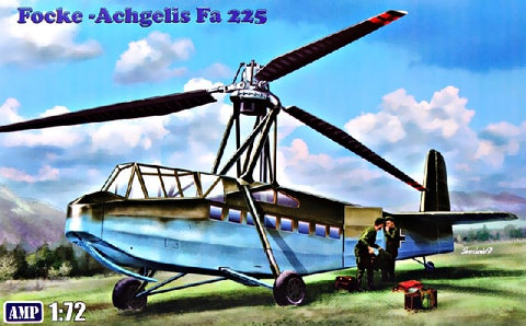 AMP Aircraft 1/72 Focke Achgelis FA225 Transport Helicopter Kit