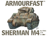 Armourfast Military 1/72 Sherman M4 Tank (2) Kit