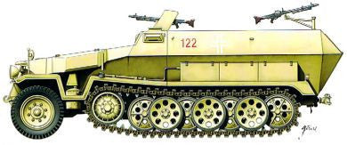 Armourfast Military 1/72 German SdKfz 251/1 (2) Kit