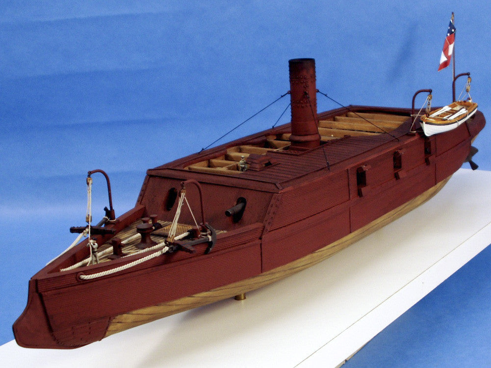Cottage Industry Ships 1/96 CSS Arkansas Confederate Ironclad Warship Resin Kit