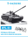 Friulmodel Military 1/35 T54/55/62 Track Set (210 Links)