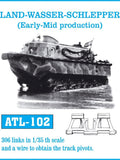Friulmodel Military 1/35 Land-Wasser-Schlepper Early Mid Prod Track Set (306 Links)