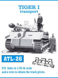 Friulmodel Military 1/35 Tiger I Transport Track Set (210 Links)