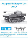 Friulmodel Military 1/35 Raupenschlepper Ost RSO Track Set (150 Links)