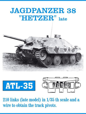Friulmodel Military 1/35 Jagdpanzer 38 Hetzer Late Track Set (210 Links)