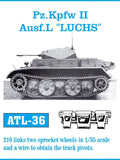 Friulmodel Military 1/35 PzKpfw II Ausf L Luchs Track Set (210 Links)