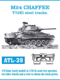 Friulmodel Military 1/35 M24 Chaffee T72E1 Early Track Set (170 Links)
