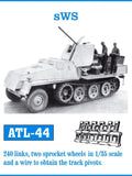 Friulmodel Military 1/35 sWS Track Set (240 Links)
