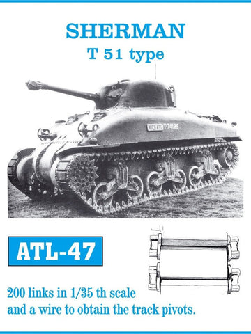 Friulmodel Military 1/35 Sherman T51 Track Set (200 Links)