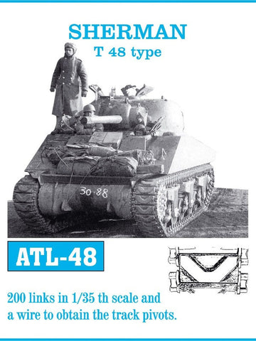 Friulmodel Military 1/35 Sherman T48 Track Set (200 Links)