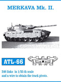 Friulmodel Military 1/35 Merkava Mk II Track Set (240 Links)