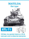 Friulmodel Military 1/35 Matilda Flat Track Set (150 Links)