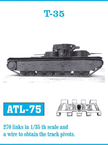 Friulmodel Military 1/35 T35 Track Set (270 Links)