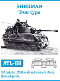 Friulmodel Military 1/35 Sherman T66 Track Set (180 Links)