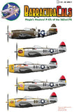 Barracuda Studios 1/48 Mogin's Maulers! P47s of the 362nd FG (Decal)