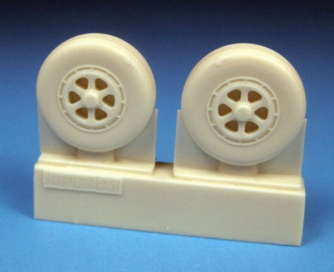 Barracuda Studios 1/48 Grumman Guardian AF2S/W Main Wheels (Resin)