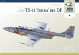 ARMA Hobby Aircraft 1/72 TS11 Iskra bis DF Two-Seater Trainer Recon Aircraft (Junior Kit)