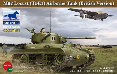 Bronco Military 1/35 British M22 Lucust T9E1 Airborne Tank Kit