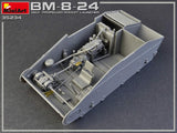 MiniArt Military 1/35 BM8-24 Self-Propelled Rocket Launcher (New Tool) Kit