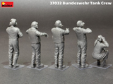 MiniArt Military 1/35 Bundeswehr German Tank Crew (5 Figures) Set