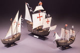 Heller Ships 1/75 1492 Christopher Columbus Sailing Ships: Santa Maria, Pinta & Nina w/Paint & Glue Kit