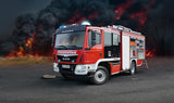 Revell Germany Model Cars 1/24 MAN TGM/Schlingmann HFL20 Varus 4x4 Fire Engine Truck Kit