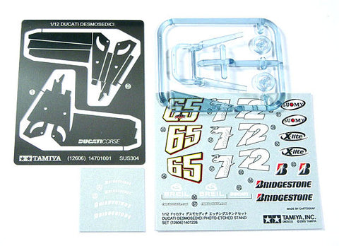 Ramiya Model Cars 1/12 Ducati Desmosedici PE Stand Kit