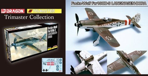 Dragon Models Aircraft 1/48 Focke Wulf Fw190D9 Langnasen Dora Aircraft Kit