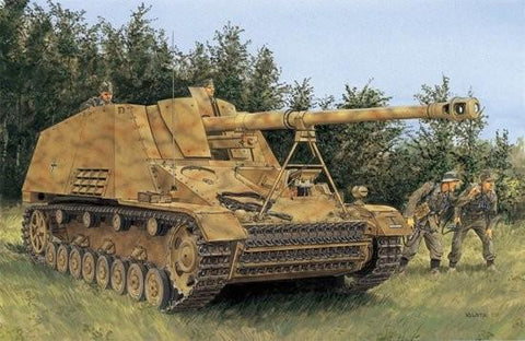Dragon Military 1/35 SdKfz 164 Nashorn Tank (4 in 1) Kit