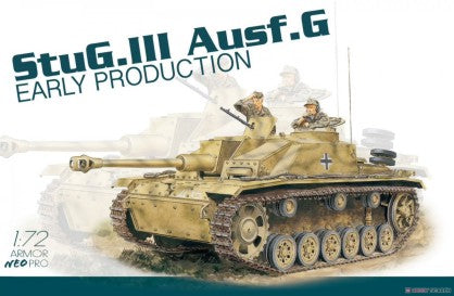Dragon Military 1/72 StuG III Ausf G Early Production Tank Kit
