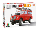 Italeri Model Cars 1/24 Land Rover Fire Truck Kit