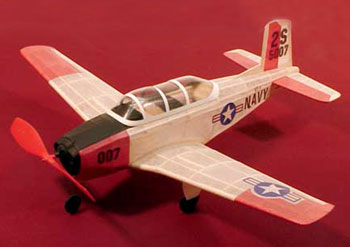Dumas Wooder Planes 17-1/2" Wingspan Staggerwing Rubber Pwd Aircraft Laser Cut Wooden Kit