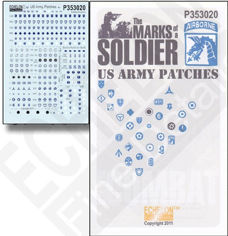 Echelon Decals 1/35 Marks of a Soldier US Army Patches