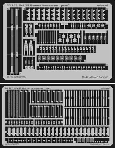 Eduard Details 1/32 Aircraft- F/A18 Hornet Amament for ACY