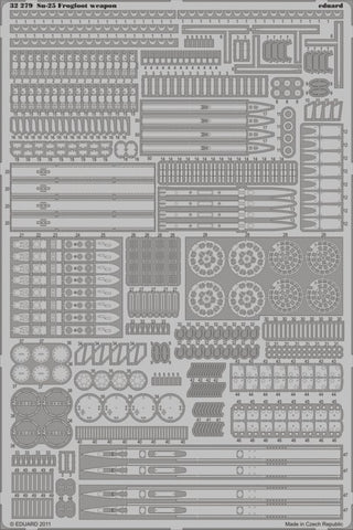 Eduard Details 1/32 Aircraft- Su25 Frogfoot Weapon for TSM