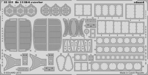 Eduard Details 1/32 Aircraft- He111H6 Exterior for RVL