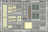 Eduard Details 1/32 Aircraft- Seatbelts Ju87F Stuka for HSG (Painted)