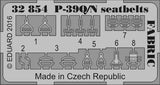 Eduard Details 1/32 Aircraft- Seatbelts Fabric-Type P39Q/N for KTY (Painted)
