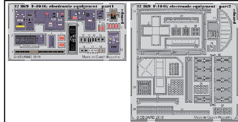 Eduard Details 1/32 Aircraft- F104G Electronic Equipment for ITA (Painted)